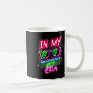 I Min Lysande 67 Era Meme 6 7 Sex Sju Färgrik B Kaffemugg