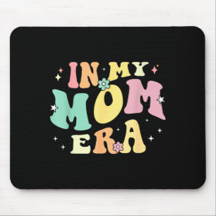 I min mam-era älskar groovy retro-mamma mors dag musmatta