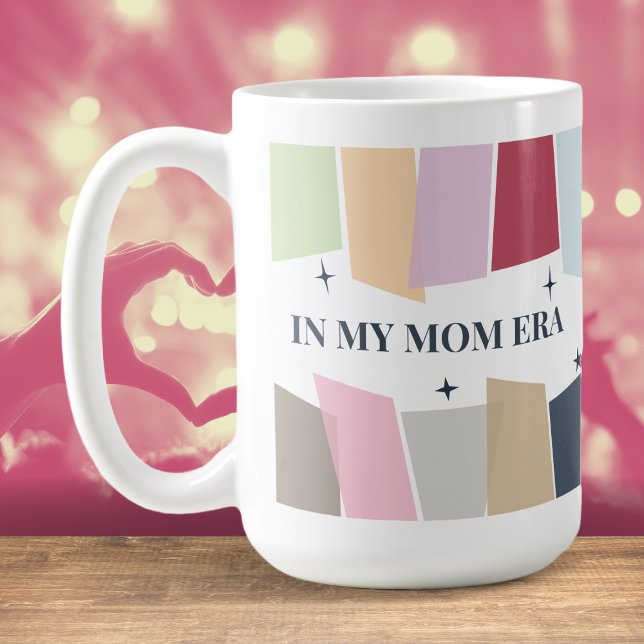 I min Mamma Era-Coola Gift för Mamma Kaffemugg (Skapare uppladdad)