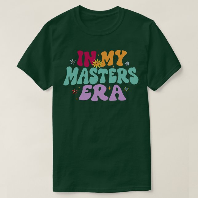 I min mastertid t shirt (Design framsida)