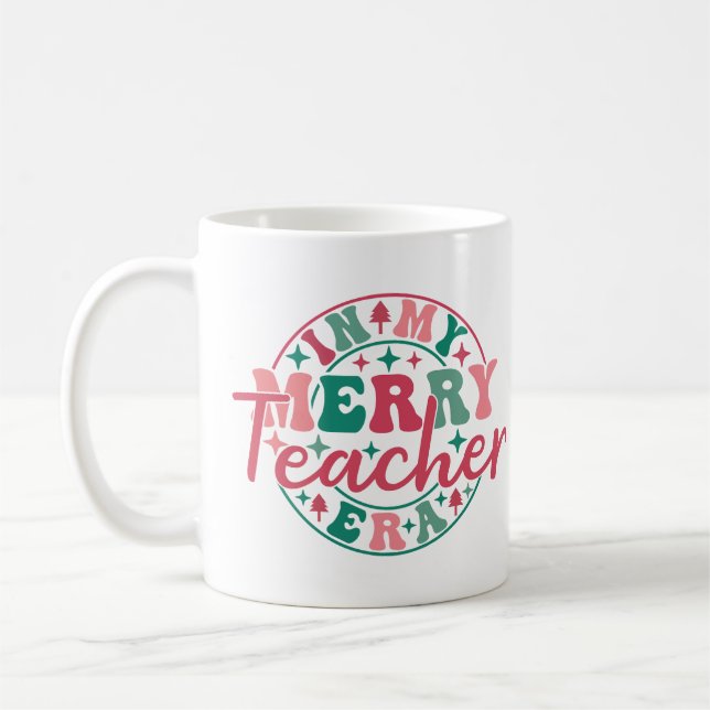 I min Merry Teacher Era Kaffemugg (Vänster)