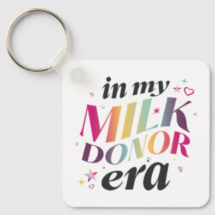 I min Mjölk Donor Era Nyckelring
