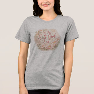 I Min Mjuka Flickepok T-Shirt Med Blommönster