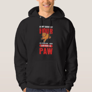 I min mörkaste timma nådde jag en hand och hittade hoodie