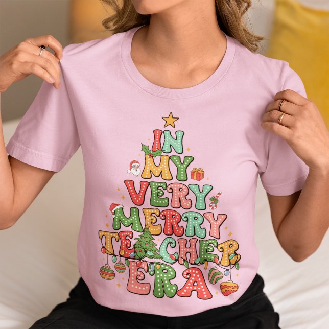 I min mycket goda lärartid, julsäsong t shirt (Skapare uppladdad)