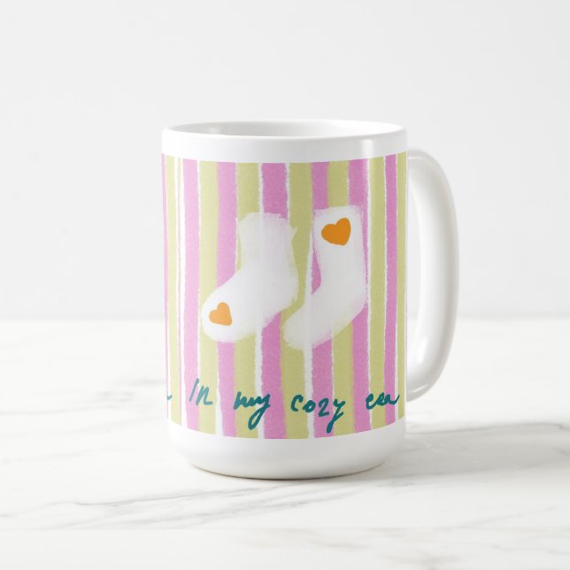I Min Mysiga Era Mugg – Mysig Estetisk KaffeKopp m (Framsida höger)
