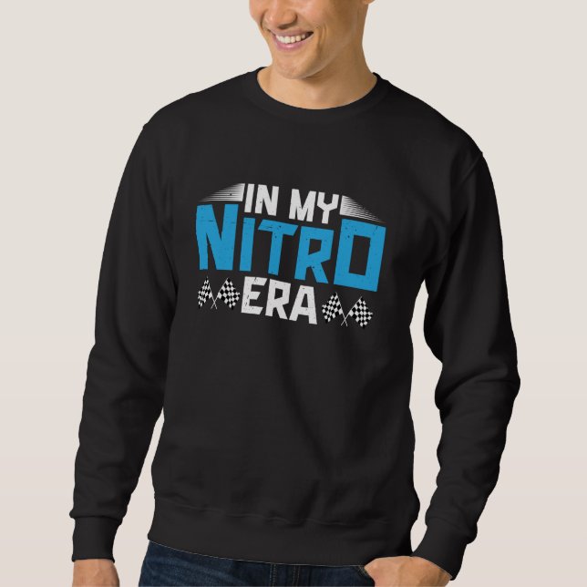 I Min Nitro-era För Dragbåtsracer Lång Ärmad Tröja (Framsida)