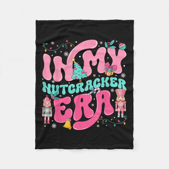I min Nutcracker Era Nutcracker Squad Nk-jul Fleecefilt (Framsidan)