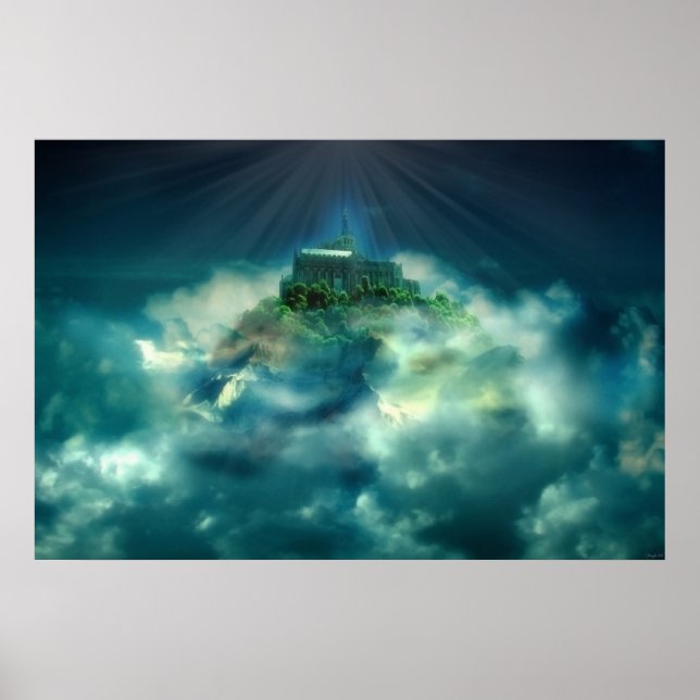 I min Pappor Byrhuset (den kristna konsten Poster) Poster (Framsidan)