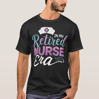 I Min Pensionerade Sjuksköterskeålder Senior Sjuks T Shirt