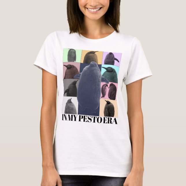 I Min Pesto-era Meme Pingvin Pesto T Shirt (Framsida)