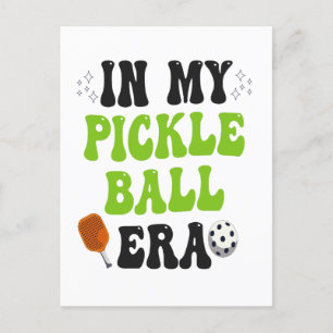 I Min PickleBall-era Roliga Sportpresent Vykort