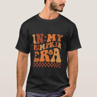 I min Pumpkin Era Retro Groovy Funny Halloween Spo T Shirt