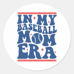 I Min Sälj Mamma Era Groovy Sälj Mamma Team Mors D Runt Klistermärke