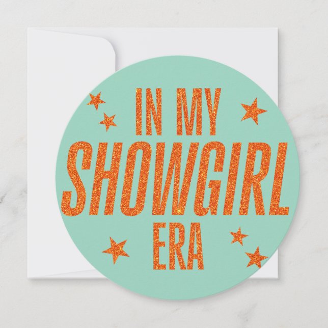 I min Showgirl Era (Framsida)