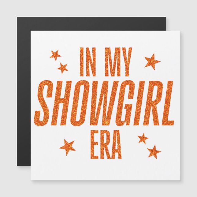 I min Showgirl Era (Fram/baksida)