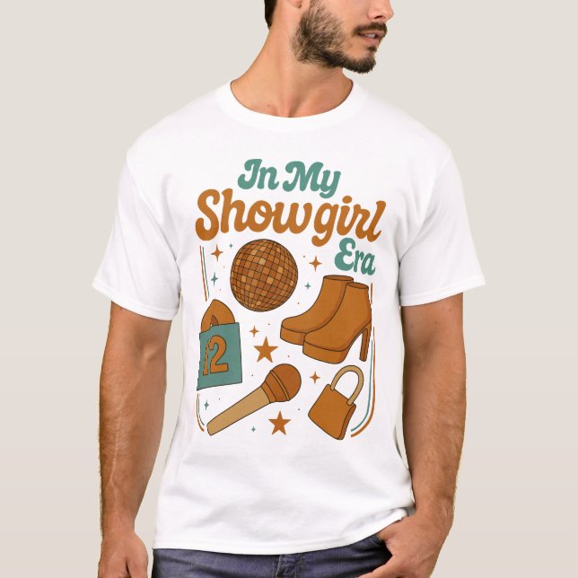 I Min Showgirl-era Retro Diskoboll T Shirt (Framsida)