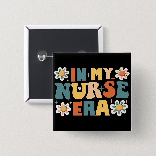 I min sjuktid knapp (Framsida & baksida)