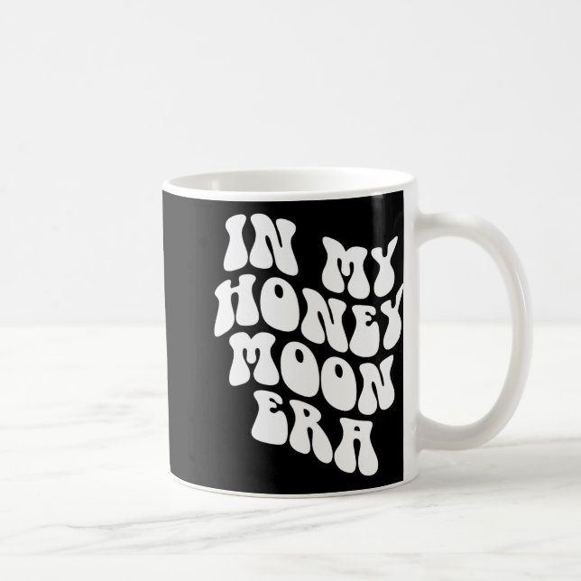 I min smekmånadstid - Bröllop Ny Brud Groom  Kaffemugg (Höger)