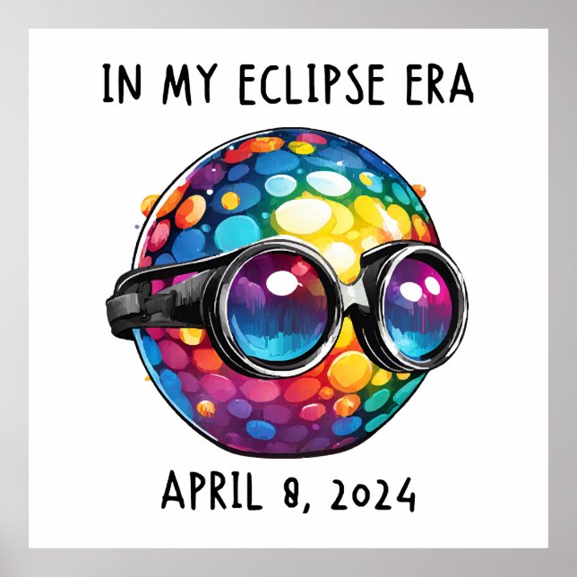 I min solära Eclipse Era 2024 Poster (Framsidan)