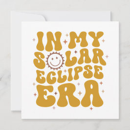 I min solära Eclipse Era Design PNG SVG-klippfil Julkort