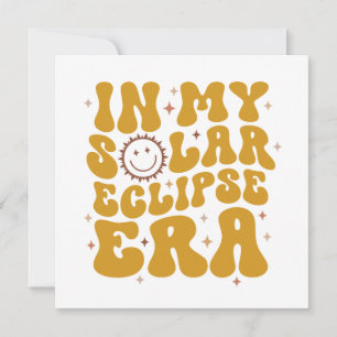 I min solära Eclipse Era Design PNG SVG-klippfil Julkort