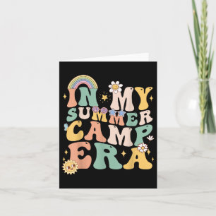 I min sommarCamp Era Cute Camp-sommar för Camper Kort