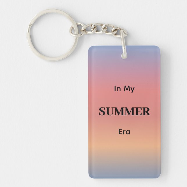 I Min Sommertid Gradient Soluppgångsfärg Akryl (Framsidan)