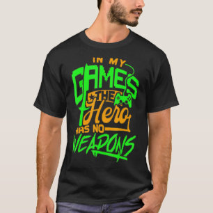 I MIN SPELNING HAR HERO INGET VAPENGAGEMANDE I Soc T Shirt