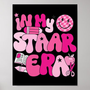I min Staar Era-lärardag på testdagen Poster