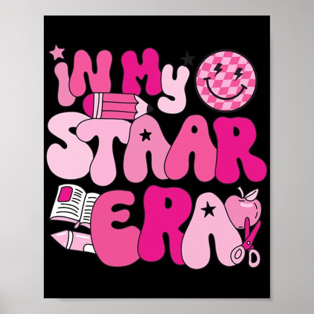 I min Staar Era-lärardag på testdagen Poster (Framsidan)