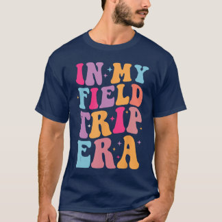 I Min Studiebesöksera Hippielärare Elever Retro T Shirt