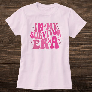 I min Survivor Era Rosa Breast Cancer Awareness T Shirt
