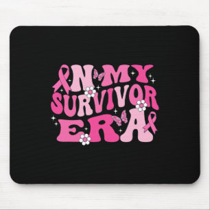 I min Survivor Era Rosa Ribbon Breast Cancer Musmatta