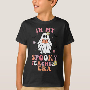 I min talesätt Lärare Era Groovy Hippie Retro Ghos T Shirt