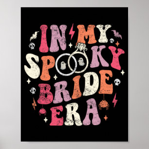 I min talesman Bride Era Halloween Bride Bröllop B Poster