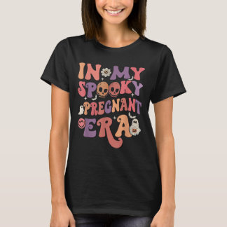 I min taloky, gravid era Groovy Boo Halloween T Shirt