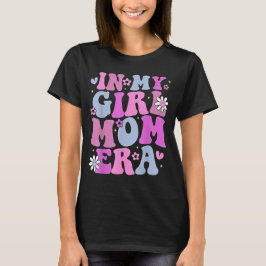 i min tjej-mamma-era Retro Groovy Mamma Liv Glad M T Shirt