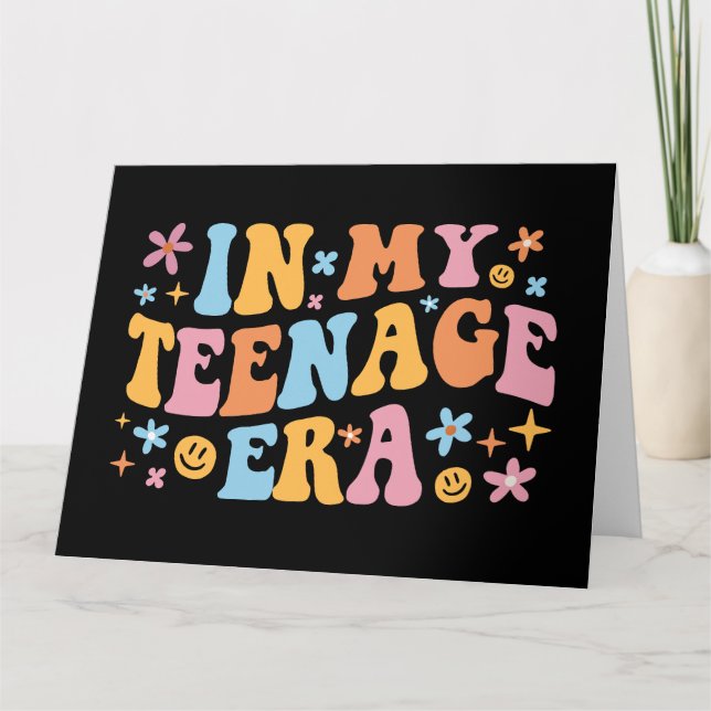 I min tonårsålder I Kort (Framsida)