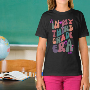 I min tredje Klass Era-Roligt Neon Inslag T Shirt