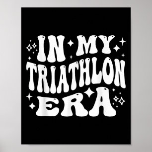 I min triathlon-era rolig simning cykel löpning at poster