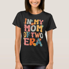 i Min Tvåbarnsmamma-era Groovy Rolig Tvåbarnsmamma T Shirt
