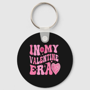 I min Valentine-era söta valentine-dags tjej barn Nyckelring