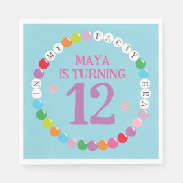 I min Vänskap Bracelet Era-Födelsedagsfest Pappersservett