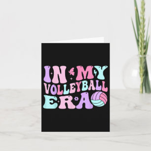 I min Volleyball Era Volleyball Älskare Coach Play Kort