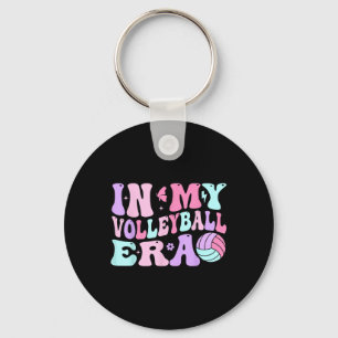 I min Volleyball Era Volleyball Älskare Coach Play Nyckelring
