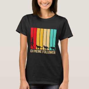 I Mina följeslagare Tie Kärlek Cats Farmer Farmer T Shirt
