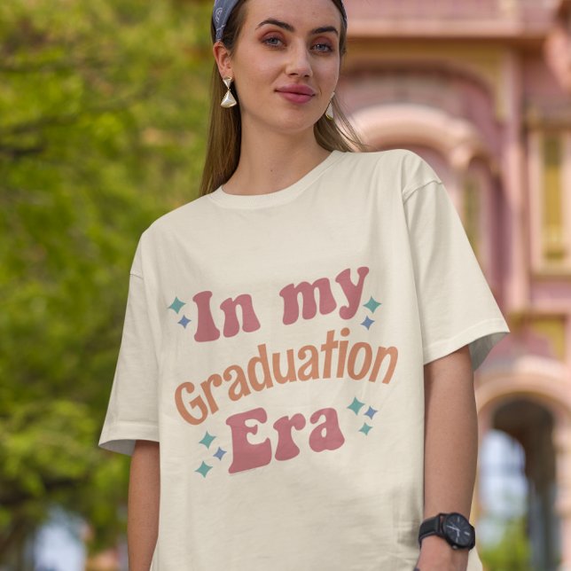 I Mina Studenten Era kvinnor i ledande klass inom  T Shirt (in my graduation era senior class t-shirt)