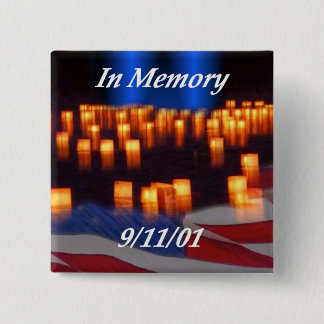 I minne av 9/11! knapp