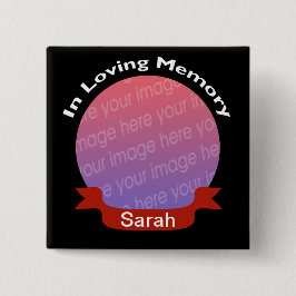 I minne av det svart fotoet knäppas med namn knapp